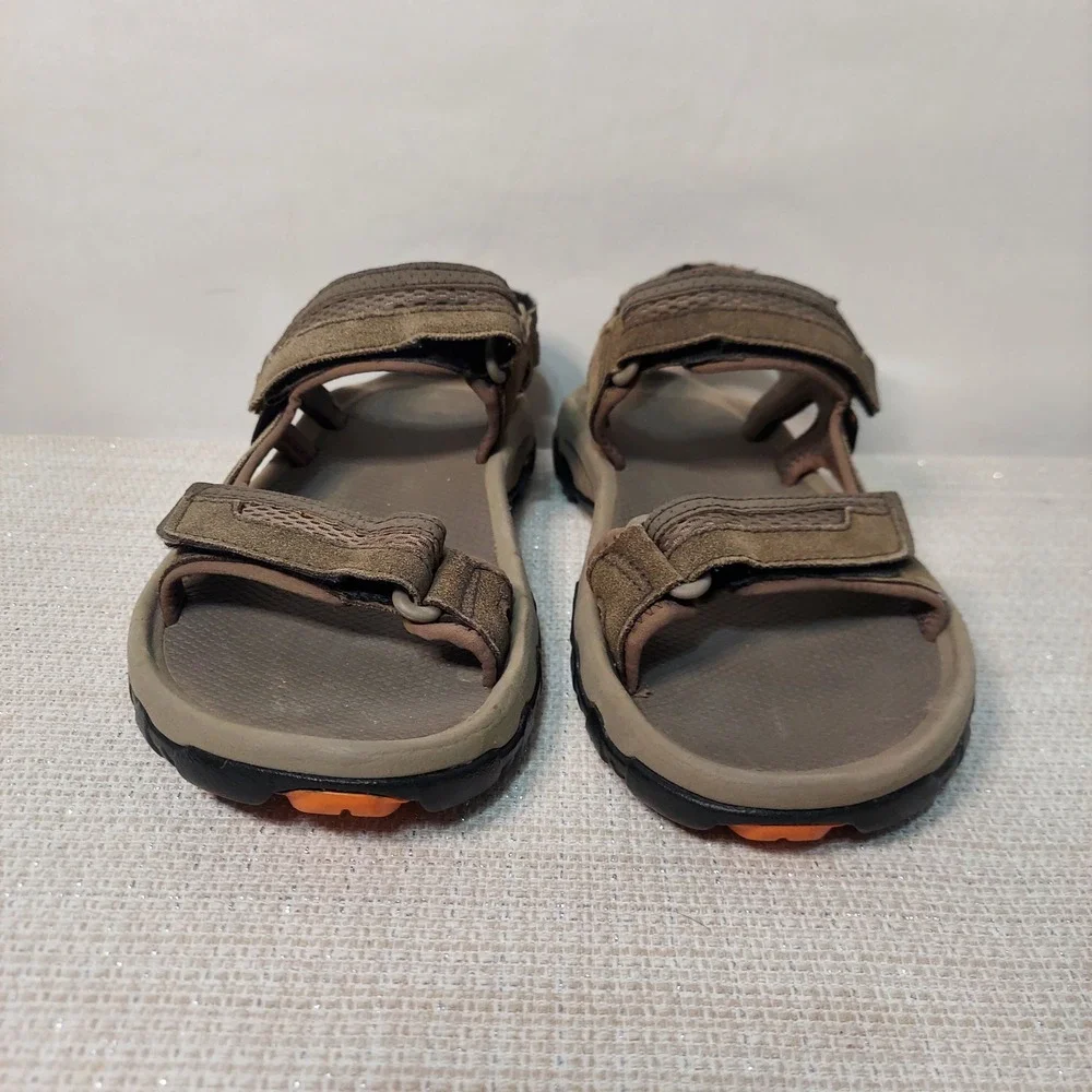 Teva Mens Katavi 2 Sport Sandals Bungee Cord Brown Suede  display picture 3